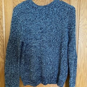 H&M blue knit sweater